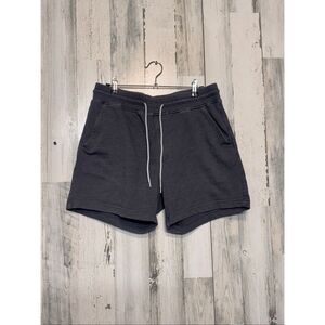 Original Use Men Gray Sweat Shorts Drawstring Lounge Casual Gym Shorts Size M